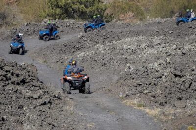 1 1/2 - 2 Hours Guided Excursion of Etna by Quad - The Off-Road Route: eruptive fracture, lava fields, and volcanic black sand