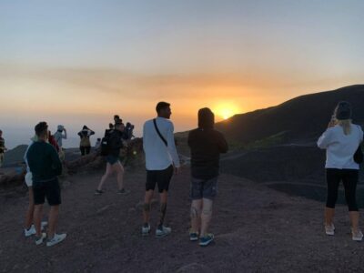 Catania: Sunset Jeep Tour of Mount Etna and Lava Flow Caves - Pickup in Catania, Small Group Energy, Multilingual Guides