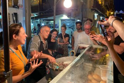 Night Street Food Tour of Palermo with a Local -For real foodies! - Where the night begins: Teatro Massimo to Sant’Ignazio in 15 minutes