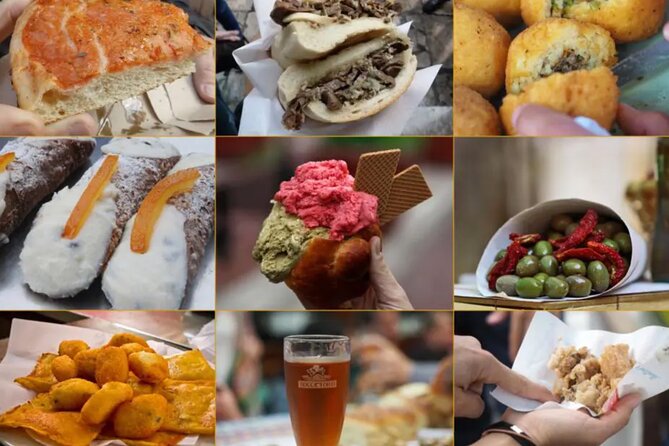 Palermo Original Street Food Walking Tour by Streaty - What you’ll actually eat: panelle, arancine, cheese, and the rest