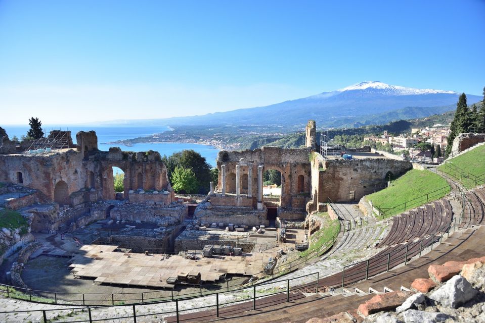 Sicily: Etna Volcano & Taormina Tour - Taormina’s Greek-Roman Theater: scenic town time with a self-guided feel