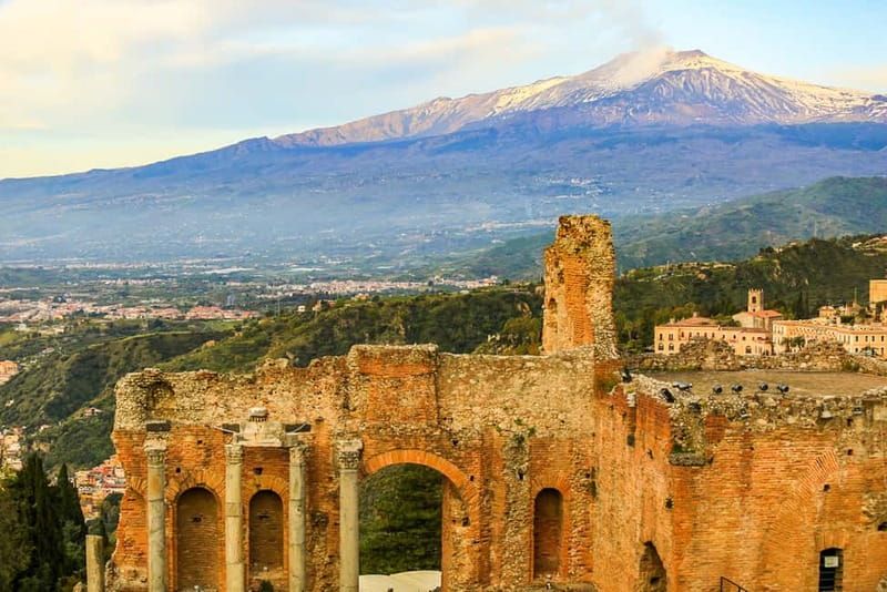 Taormina: Ancient Theater Skip-the-Line Ticket & Audio Guide - Entering the Ancient Theater: Voucher, Security, and Timing