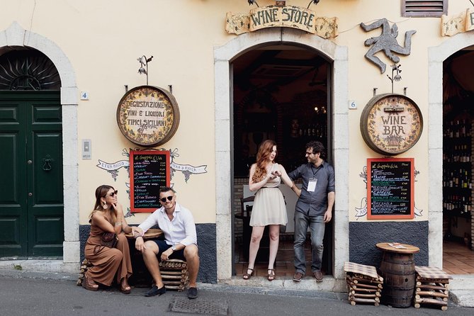 Taormina Food and Wine Walking Tour (Small Group or Private) - Stop 1: fish samples with Prosecco and Grillo (and a real chef welcome)